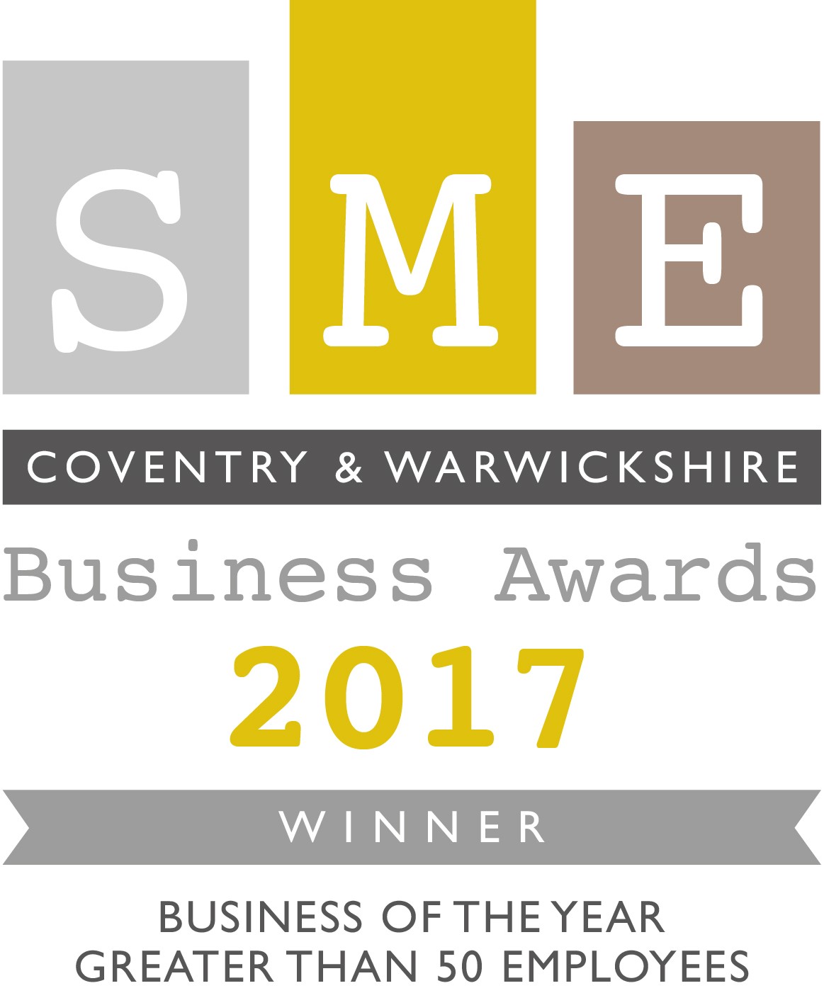 Coventry and Warwickshire Business Awards 2017 Winner